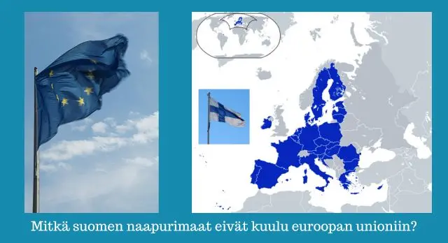 Mitkä suomen naapurimaat eivät kuulu euroopan unioniin?