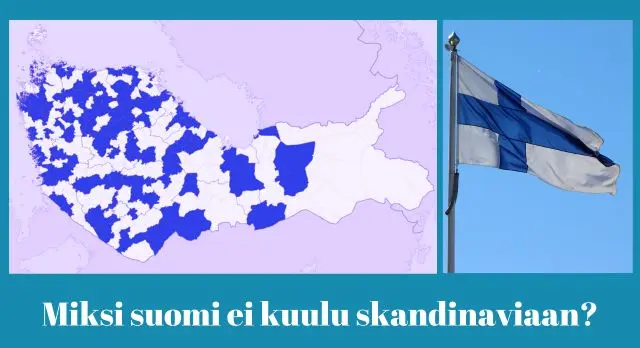 Miksi suomi ei kuulu skandinaviaan?