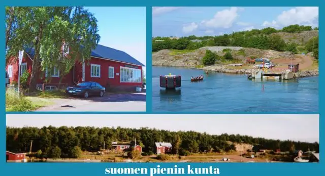 Mikä on suomen pienin kunta? ja pinta-alaltaan