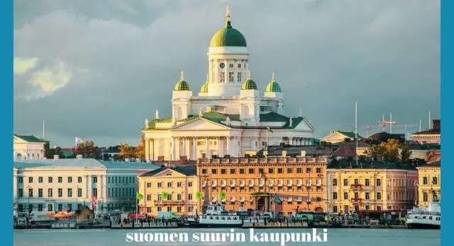Mikä on suomen suurin kaupunki?