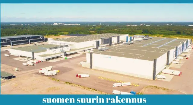 Suomen suurin rakennus: S-ryhmän logistiikkakeskus